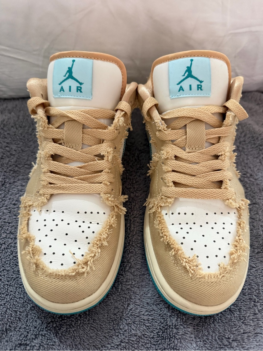Jordan 1 Low SE “Wave” (Sesame/Dusty Cactus) Women’s Size 7.5